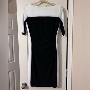 NWOT Lauren Ralph Lauren Color Block Sheath Dress